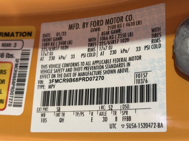 Used 2023 Ford Bronco Sport Big Bend AWD/4WD image 28