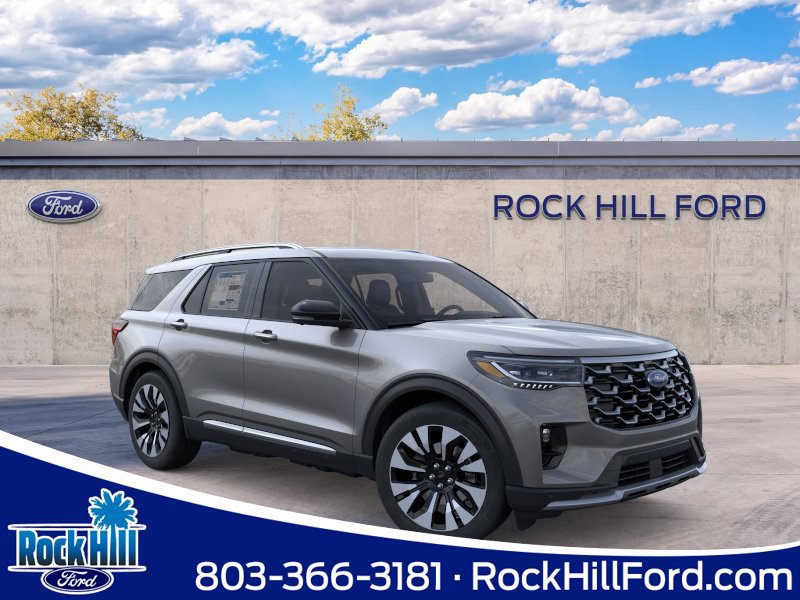 New 2026 Ford Explorer Platinum w/ LUX Leather Package AWD/4WD image 1
