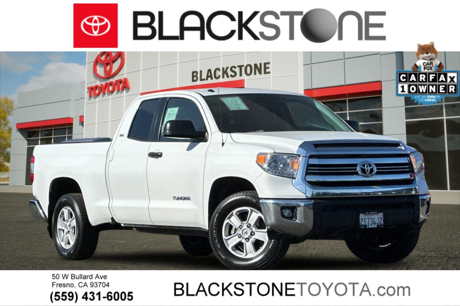 Certified 2017 Toyota Tundra SR5 w/ SR5 Upgrade Package