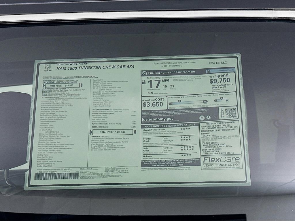 New 2026 RAM 1500 Tungsten image 21