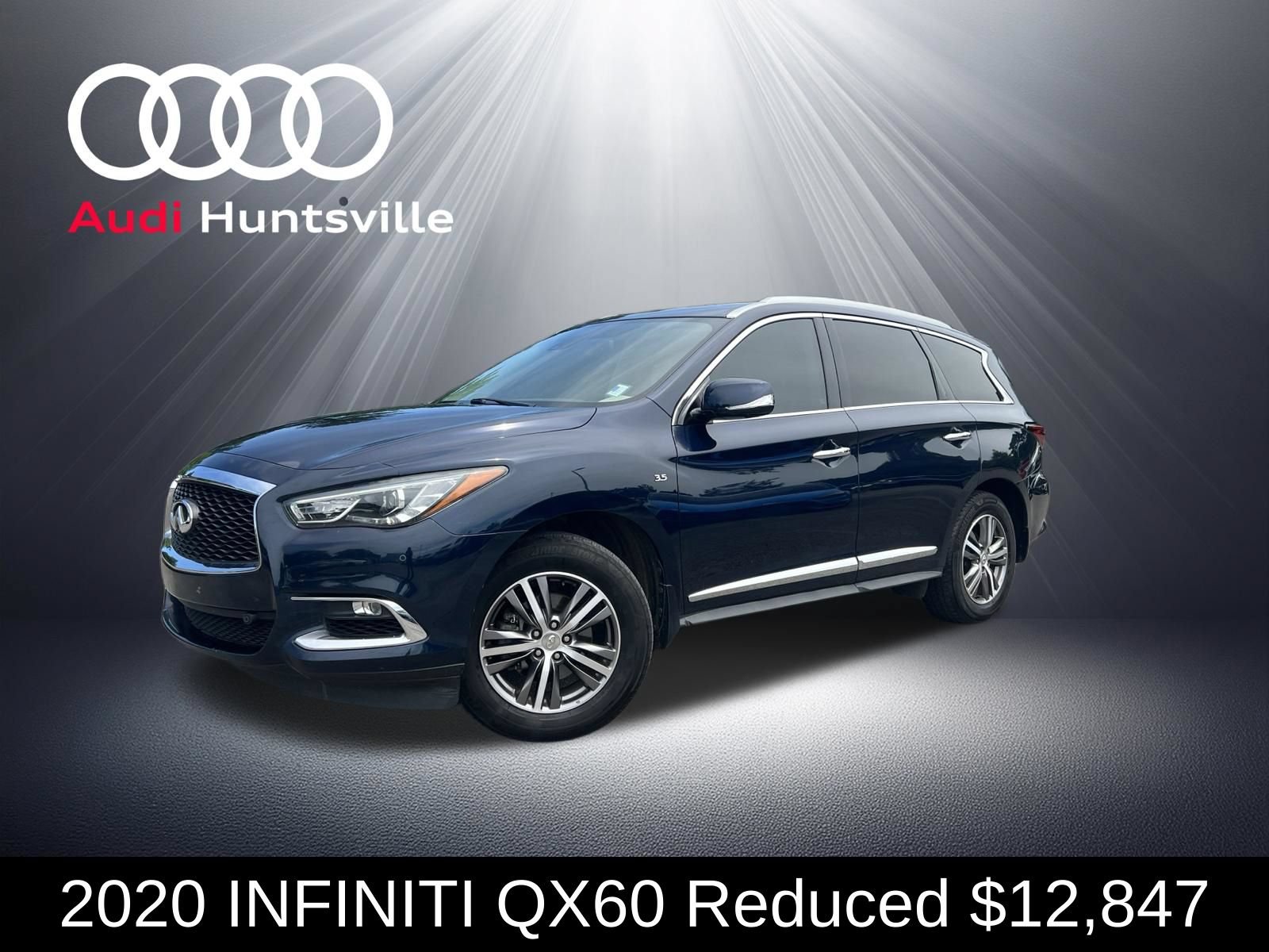 Used 2020 INFINITI QX60 Luxe w/ Essential Package FWD image 1
