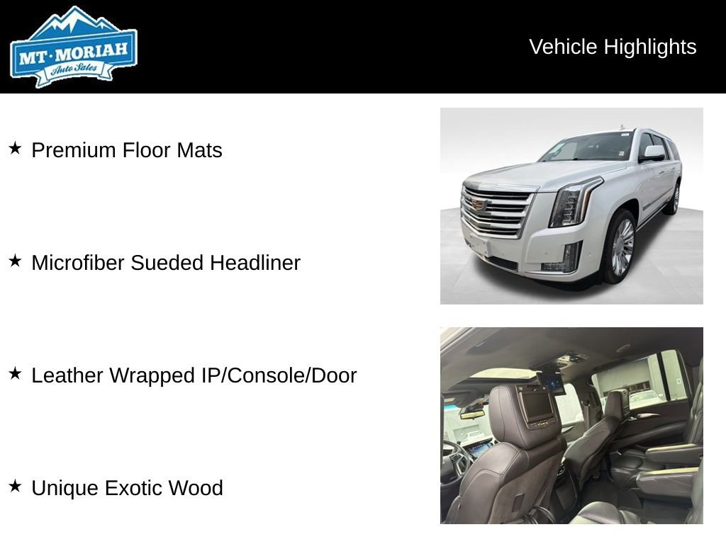 Used 2017 Cadillac Escalade ESV Platinum image 12