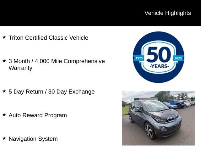 Used 2017 BMW i3 w/ Range Extender RWD image 6