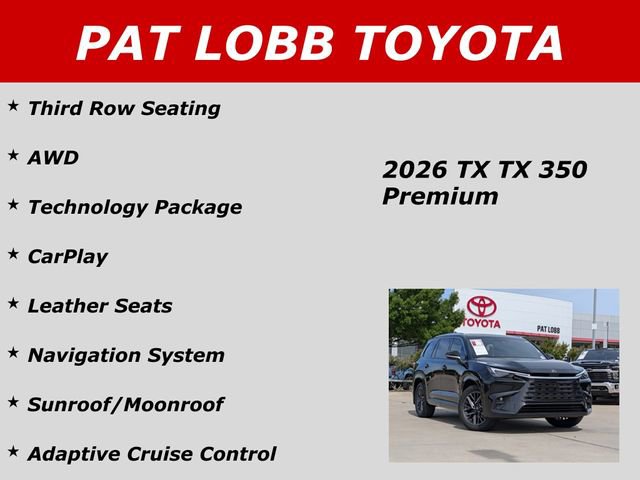 Used 2026 Lexus TX 350 AWD w/ Technology Package image 40