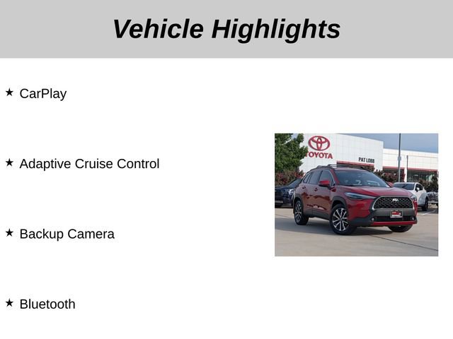 Used 2024 Toyota Corolla Cross XLE w/ Convenience Package FWD image 5
