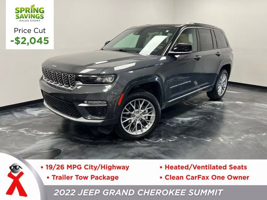 Used 2022 Jeep Grand Cherokee Summit