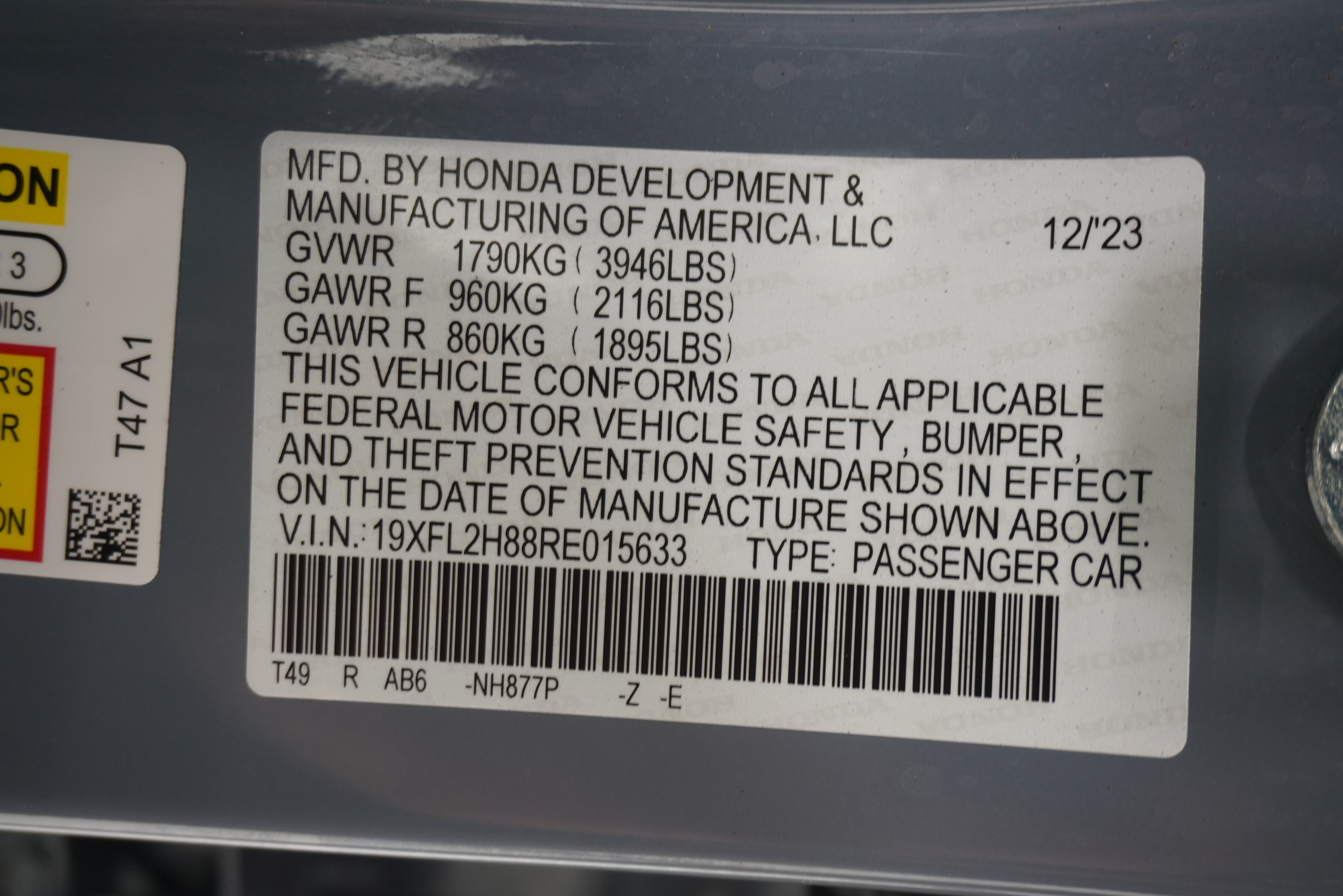 Used 2024 Honda Civic Sport image 25