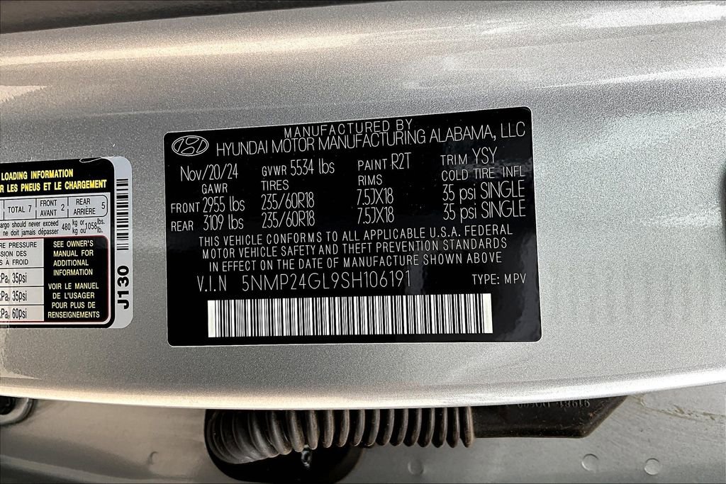 Used 2025 Hyundai Santa Fe SEL image 21