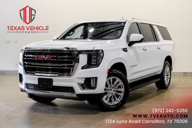Used 2021 GMC Yukon XL SLT w/ Rear Media and Nav Package