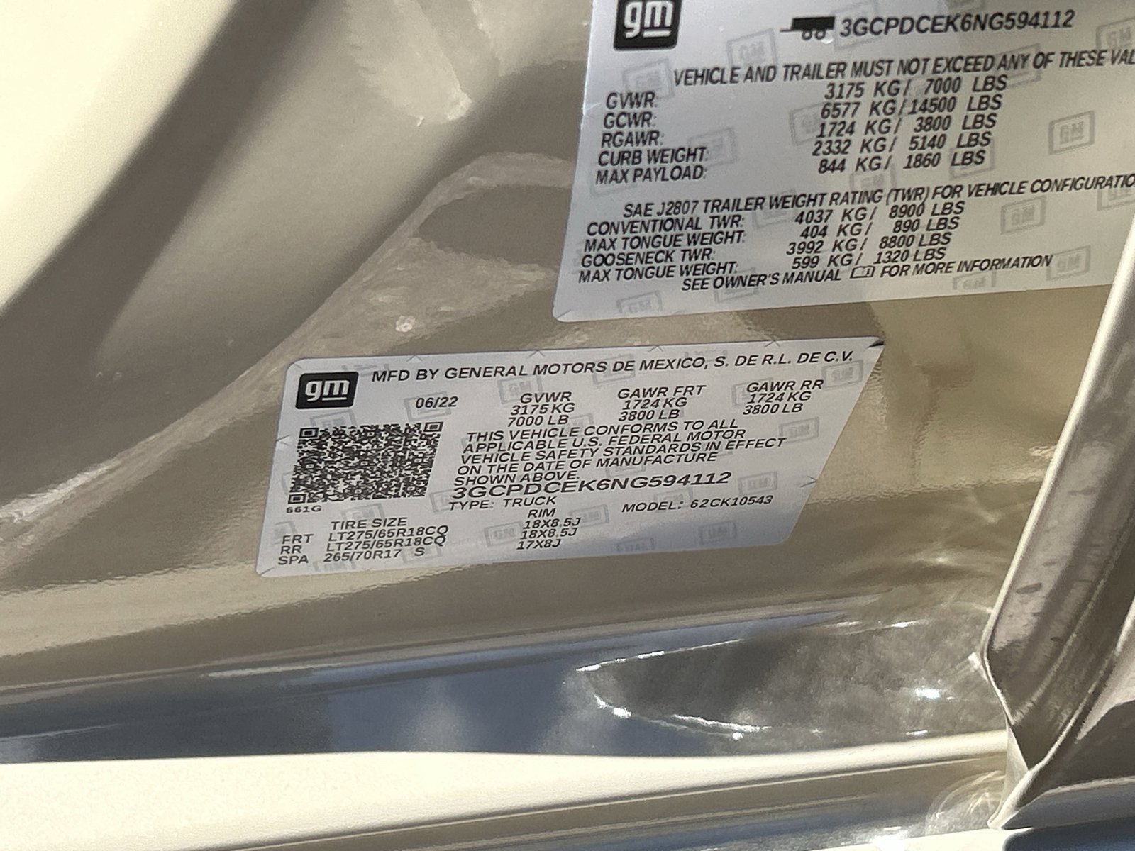 Certified 2022 Chevrolet Silverado 1500 Custom Trail Boss image 17