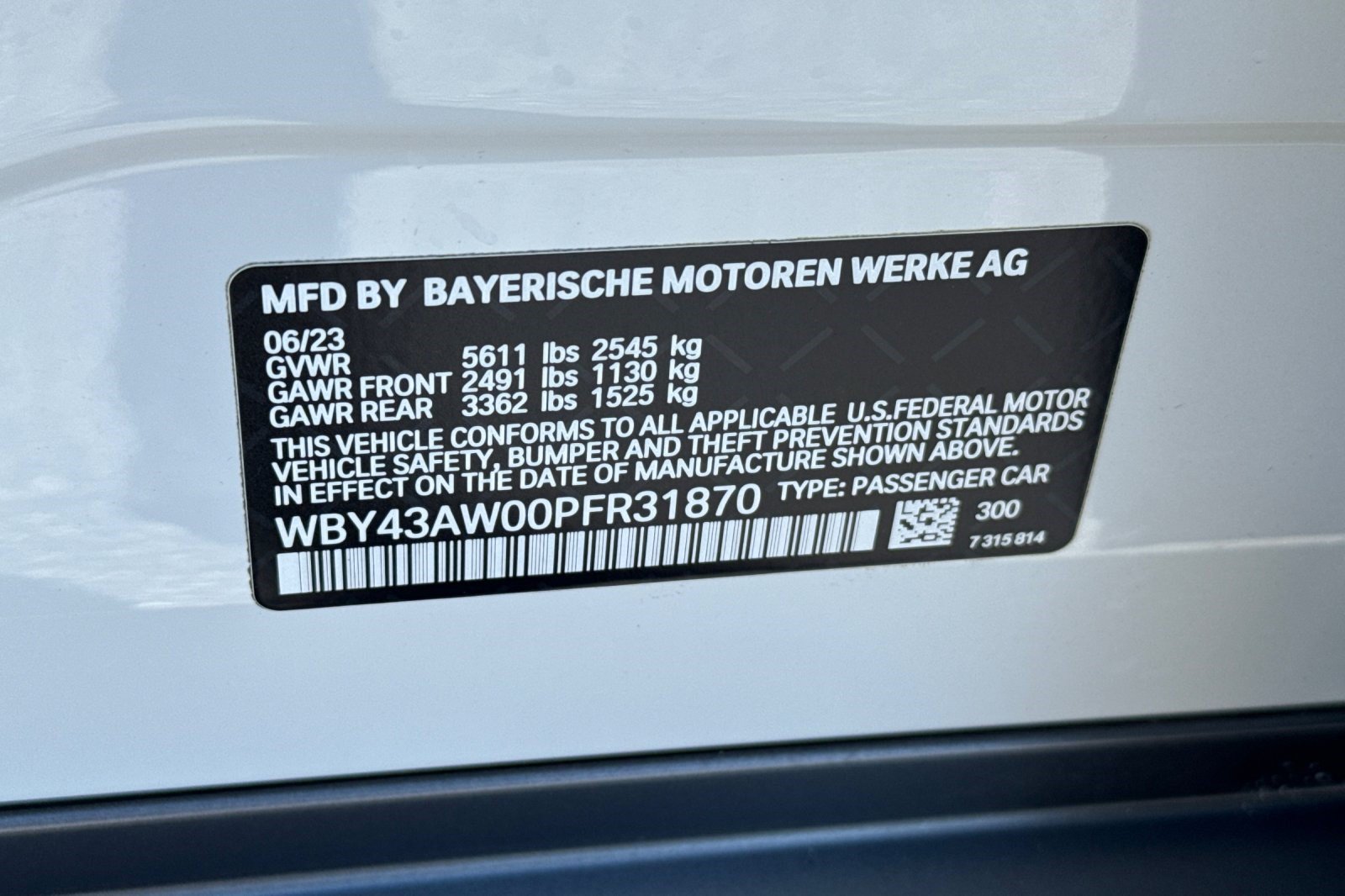 Certified 2023 BMW i4 eDrive35 w/ Premium Package RWD image 41