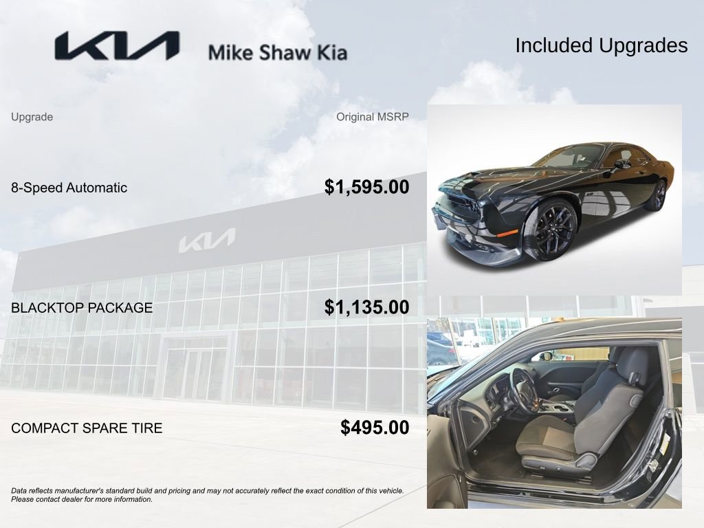 Used 2023 Dodge Challenger R/T w/ Blacktop Package image 3