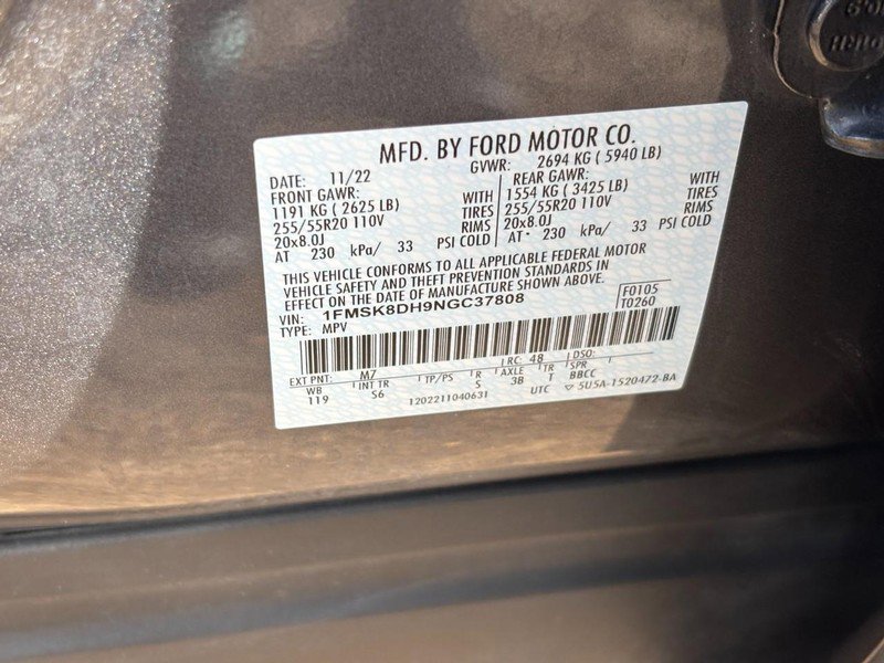 Used 2022 Ford Explorer XLT w/ Equipment Group 202A image 27