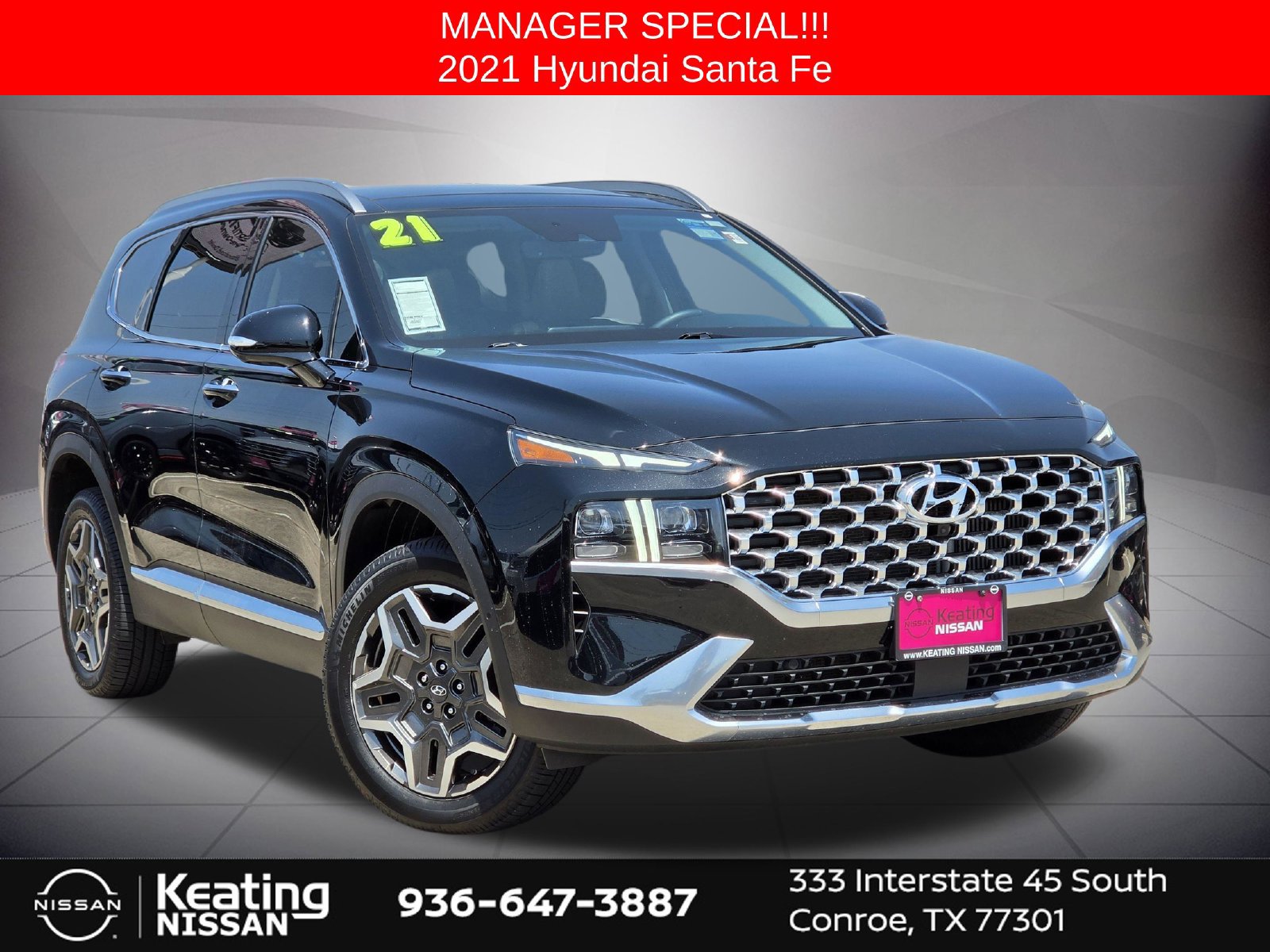 Used 2021 Hyundai Santa Fe Limited AWD/4WD image 1