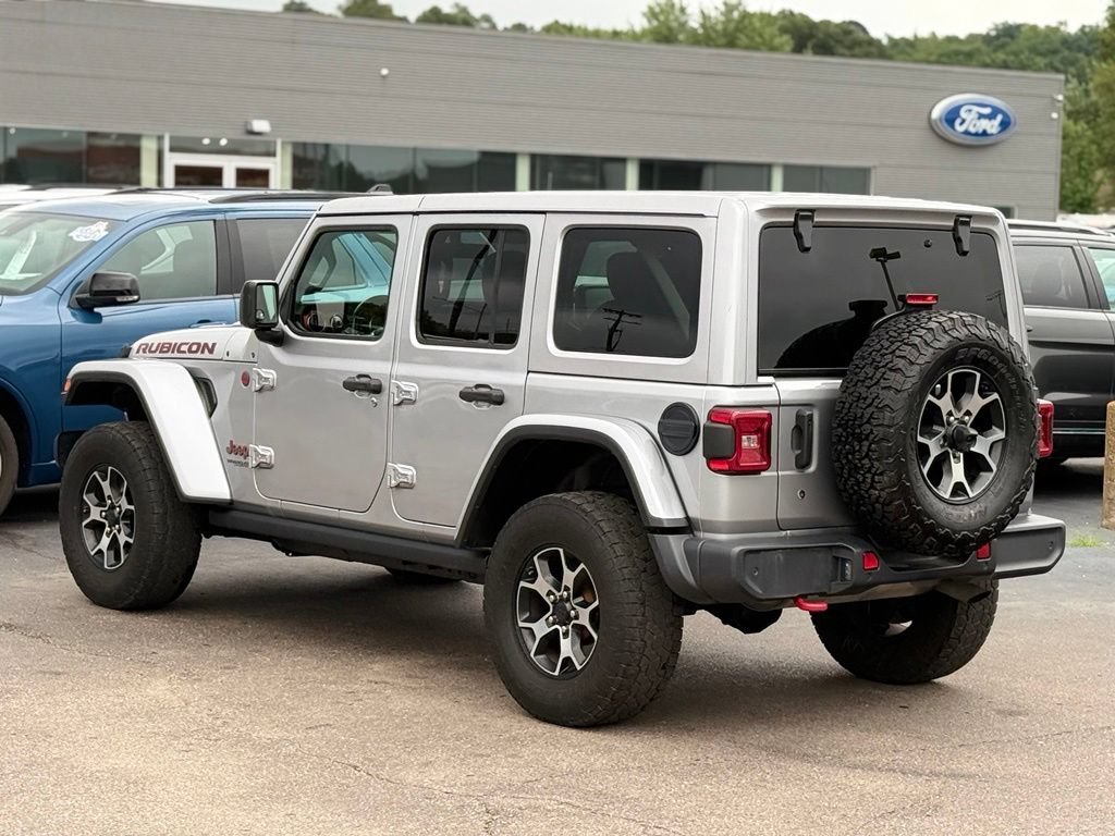 Used 2018 Jeep Wrangler Unlimited Rubicon w/ Uconnect 4C Nav & Sound Group AWD/4WD image 37