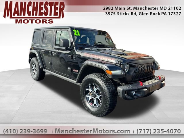 Used 2021 Jeep Wrangler Unlimited Rubicon w/ Dual Top Group image 1