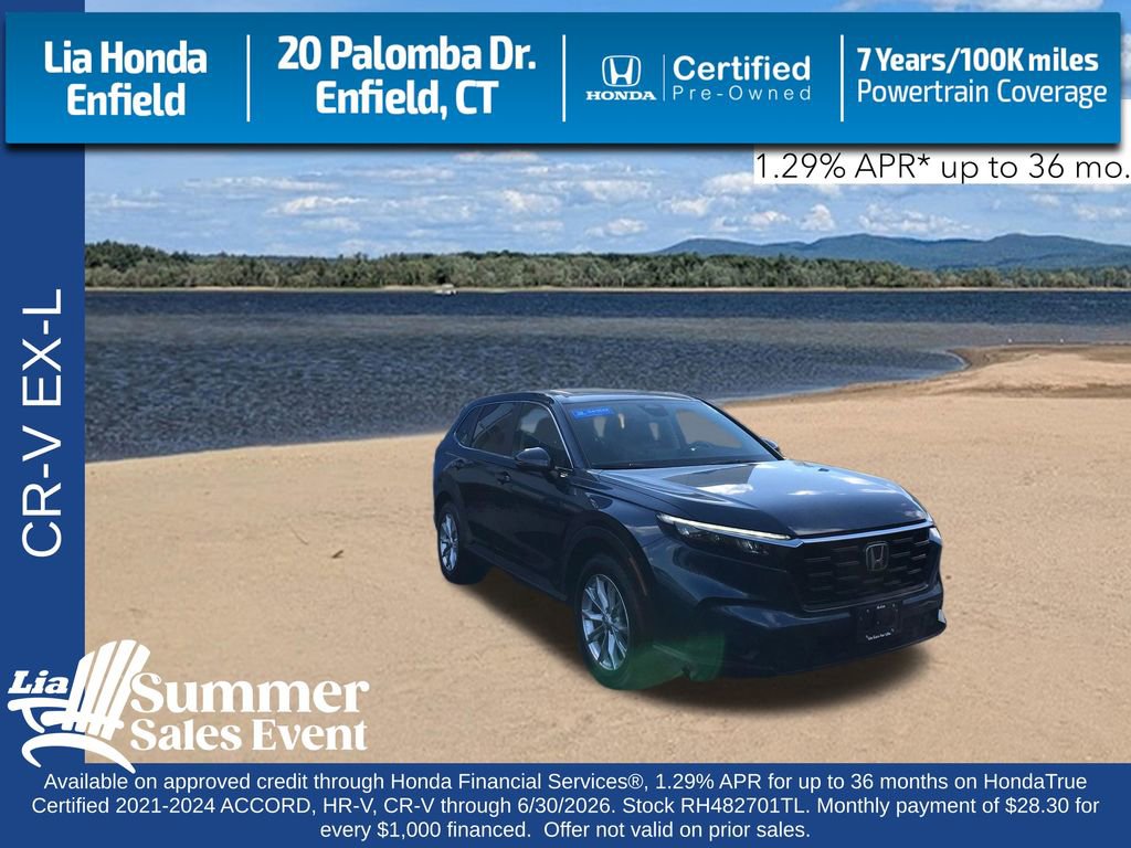 Certified 2024 Honda CR-V EX-L