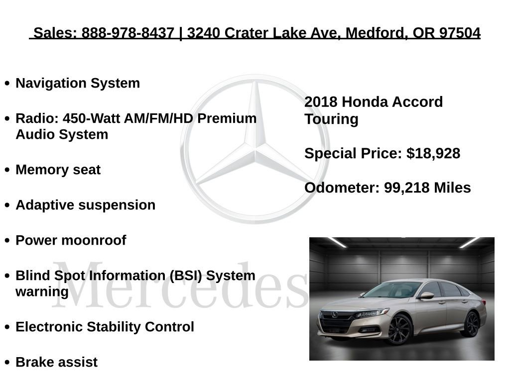 Used 2018 Honda Accord Touring image 5