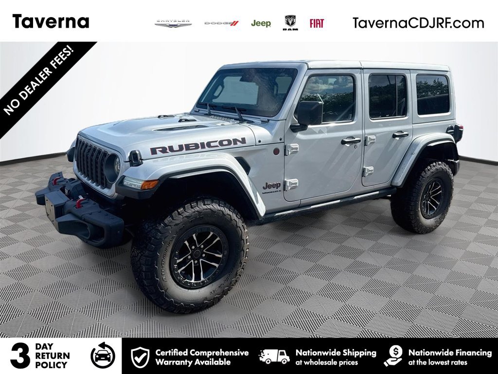 Certified 2024 Jeep Wrangler Unlimited Rubicon AWD/4WD image 1