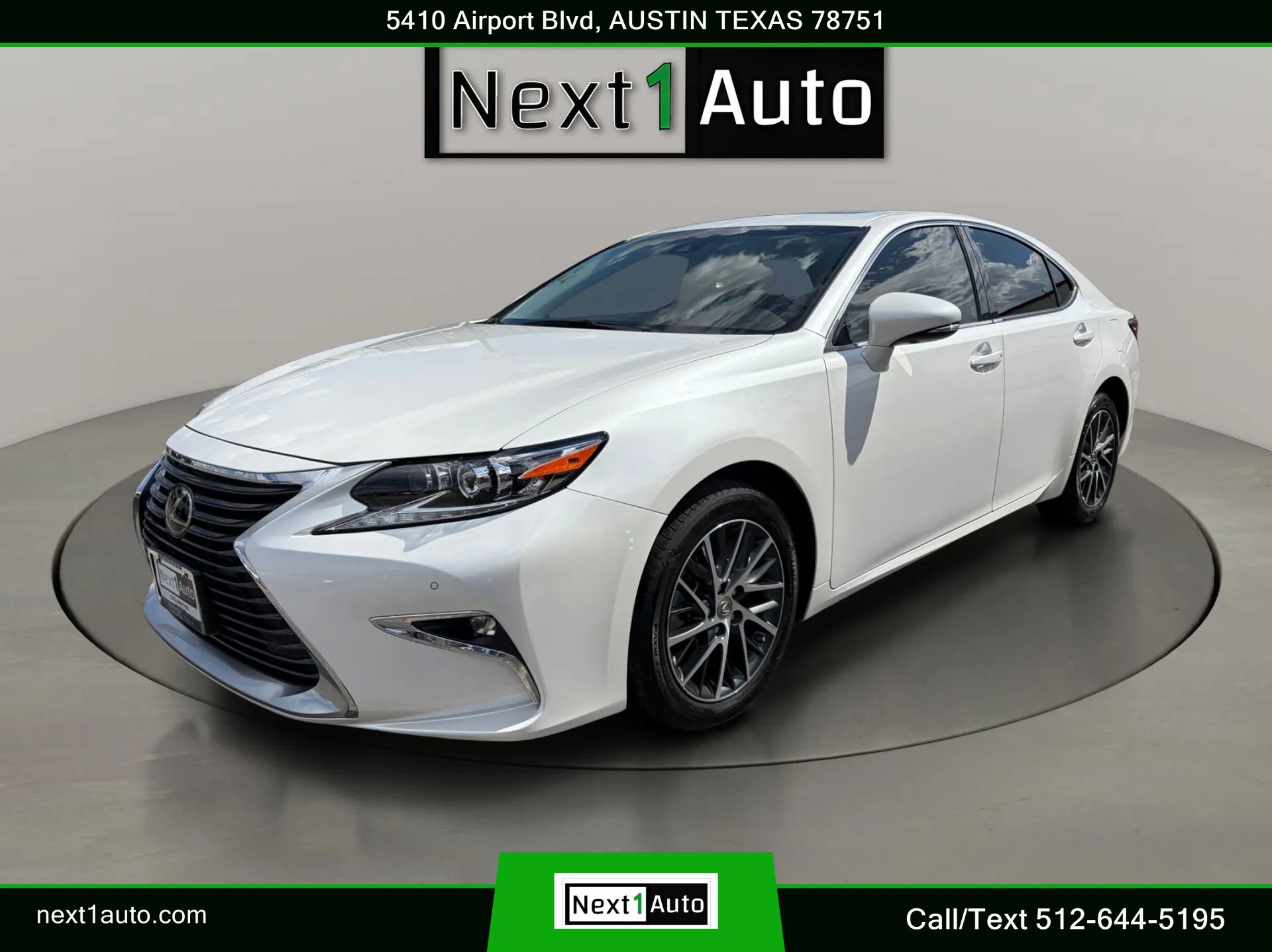 Used 2018 Lexus ES 350 w/ Luxury Package w/Wood Trim FWD image 10