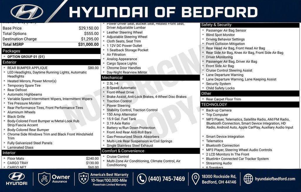 New 2026 Hyundai Sonata SEL FWD image 37