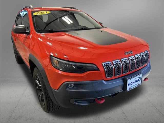 Used 2021 Jeep Cherokee Trailhawk AWD/4WD image 7