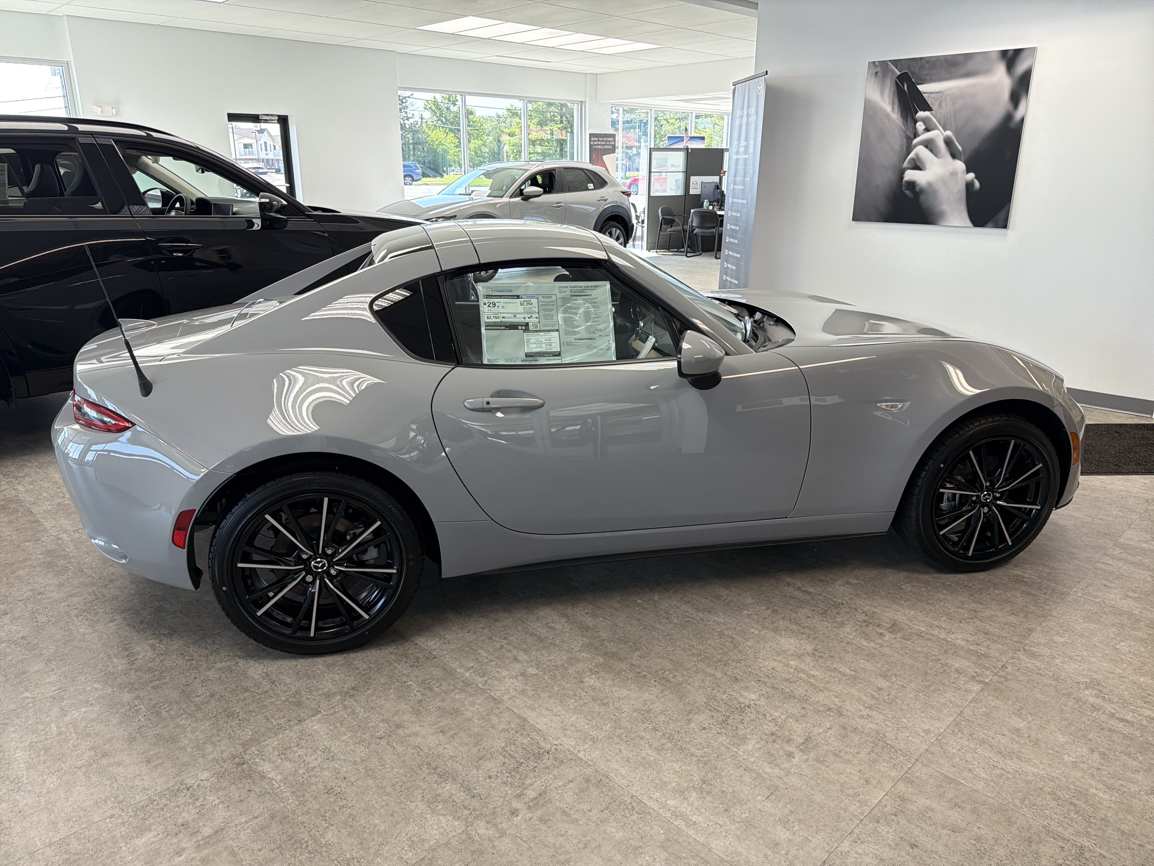 New 2026 MAZDA MX-5 Miata RF Grand Touring w/ Weather Package RWD image 2