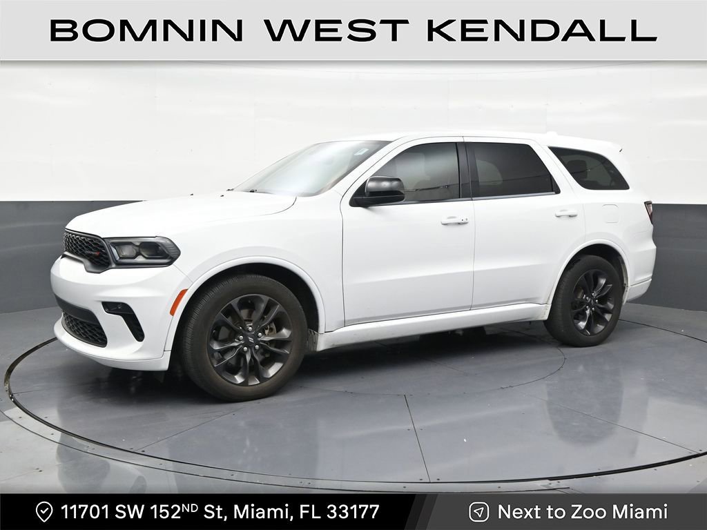 Used 2021 Dodge Durango GT w/ Blacktop Package RWD image 1