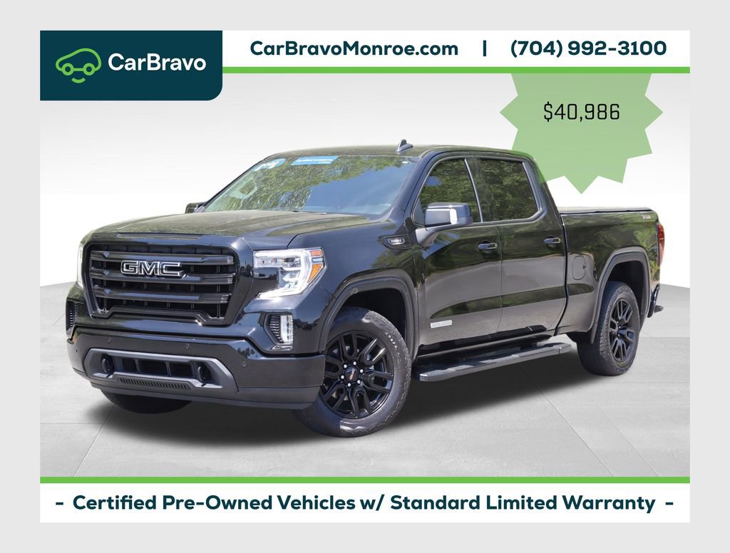 Certified 2022 GMC Sierra 1500 Elevation
