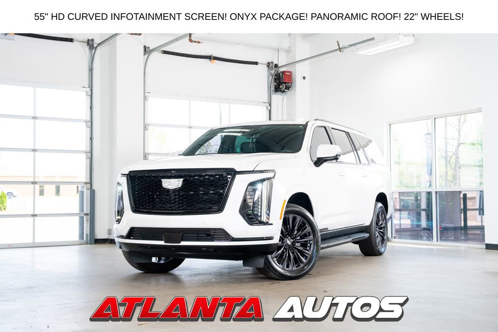 Used 2025 Cadillac Escalade ESV Sport w/ LPO, ONYX Package image 1