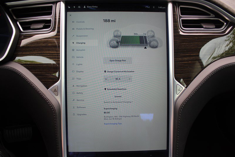 Used 2015 Tesla Model S 85D AWD/4WD image 12