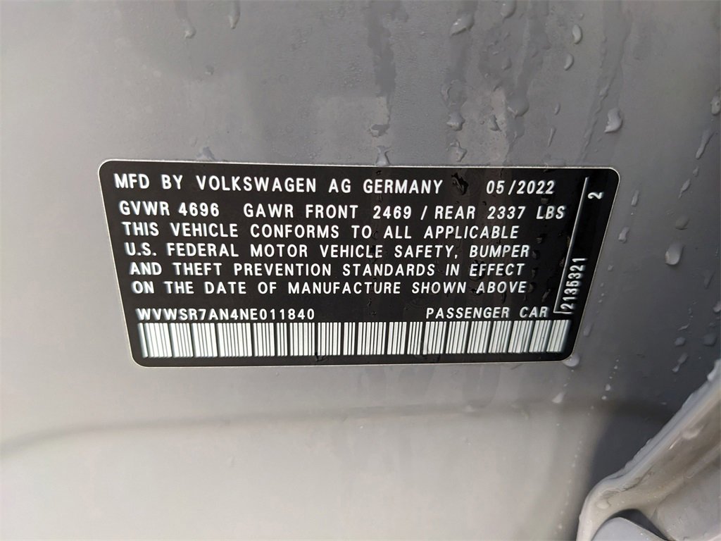 Certified 2022 Volkswagen Arteon SE image 34