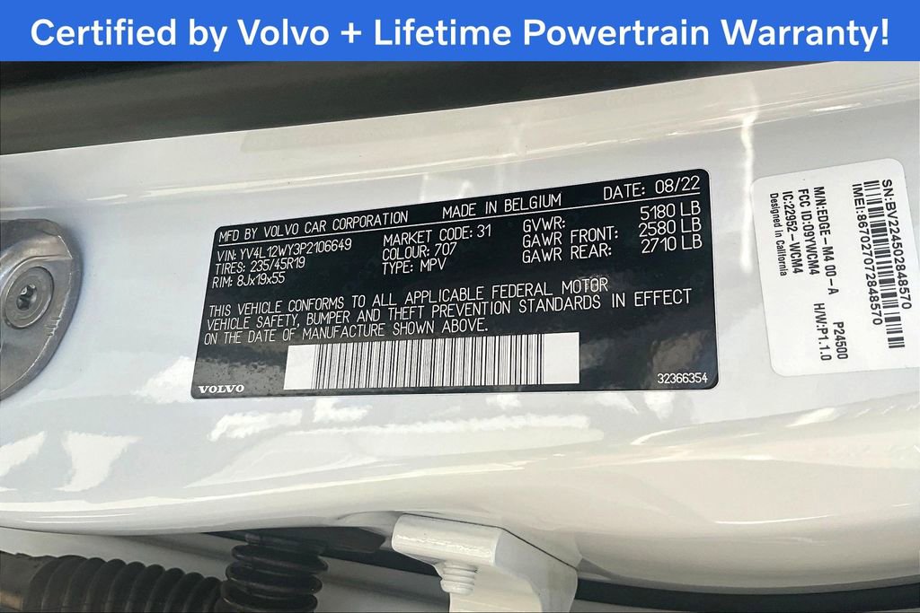 Used 2023 Volvo V60 B5 Cross Country Plus w/ Protection Package Premier image 45