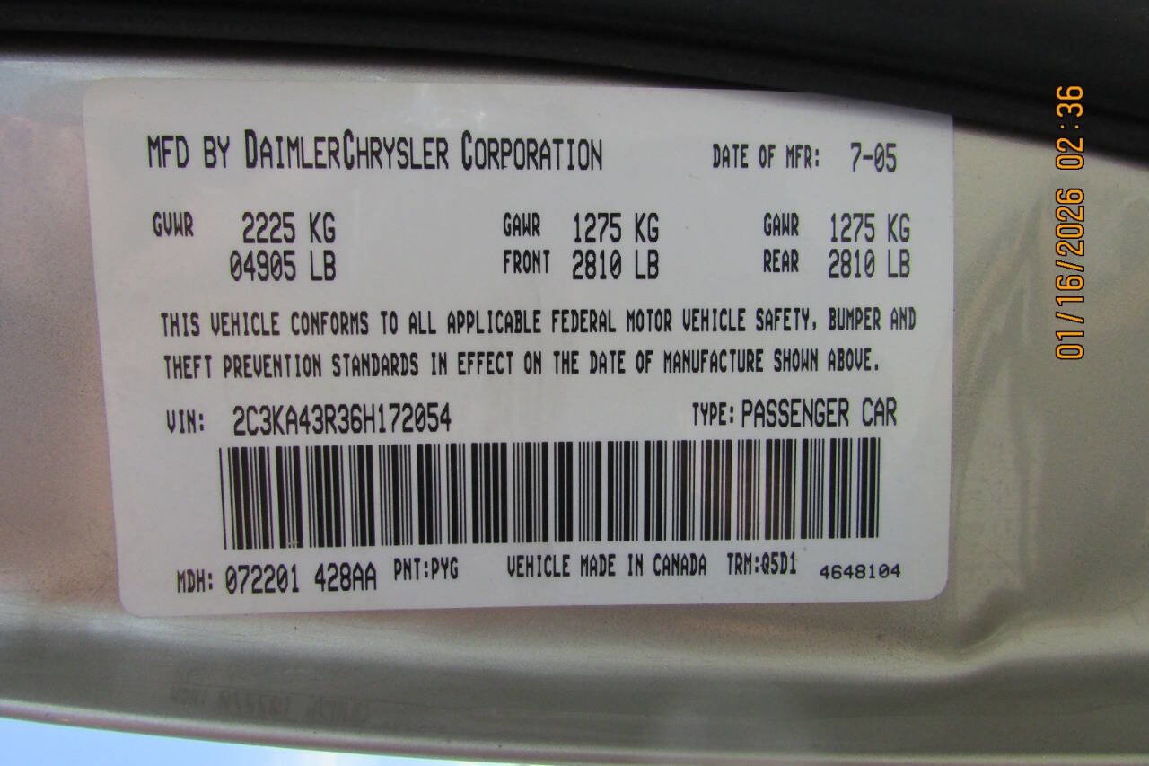 Used 2006 Chrysler 300 w/ Sound Group image 30