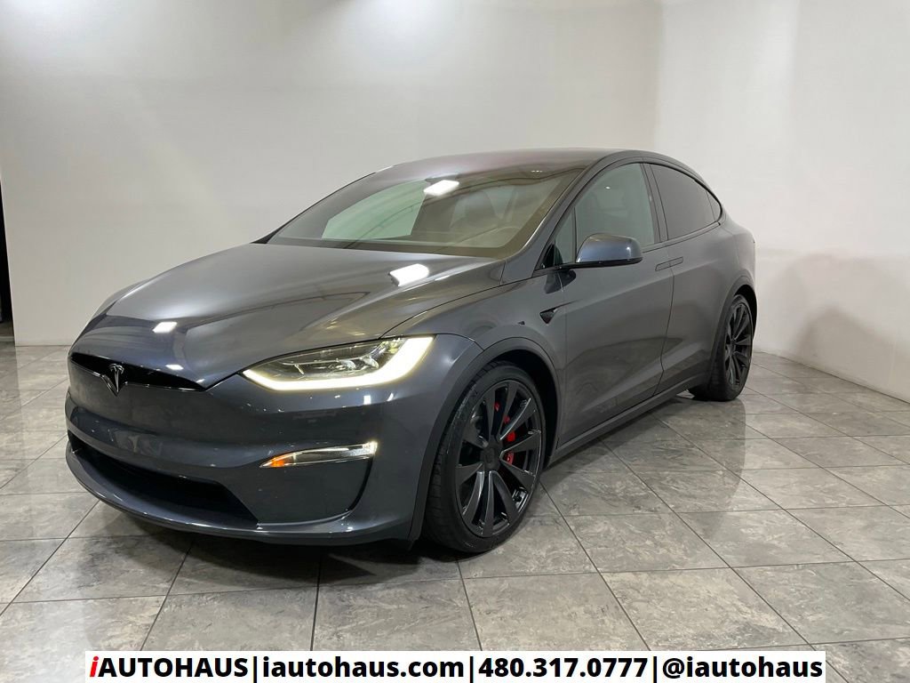 Used 2023 Tesla Model X Plaid AWD/4WD image 2