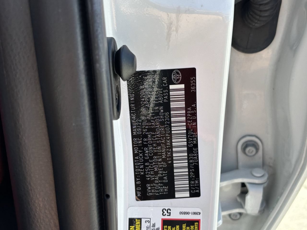 Used 2023 Toyota Camry XSE w/ Navigation Package FWD image 33