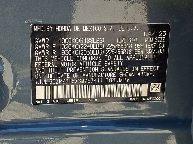 Used 2025 Honda HR-V Sport image 28