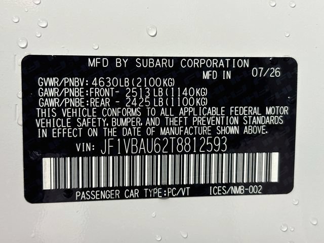 New 2026 Subaru WRX GT AWD/4WD image 32