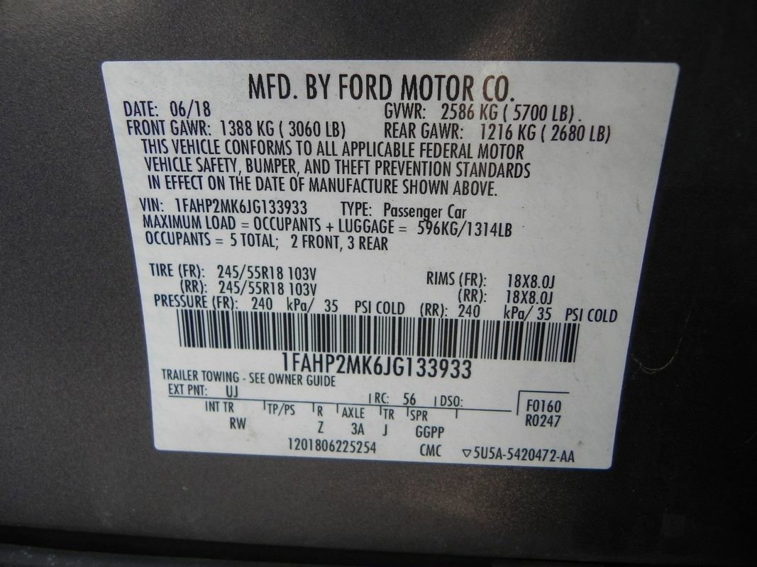 Used 2018 Ford Taurus Police Interceptor image 19