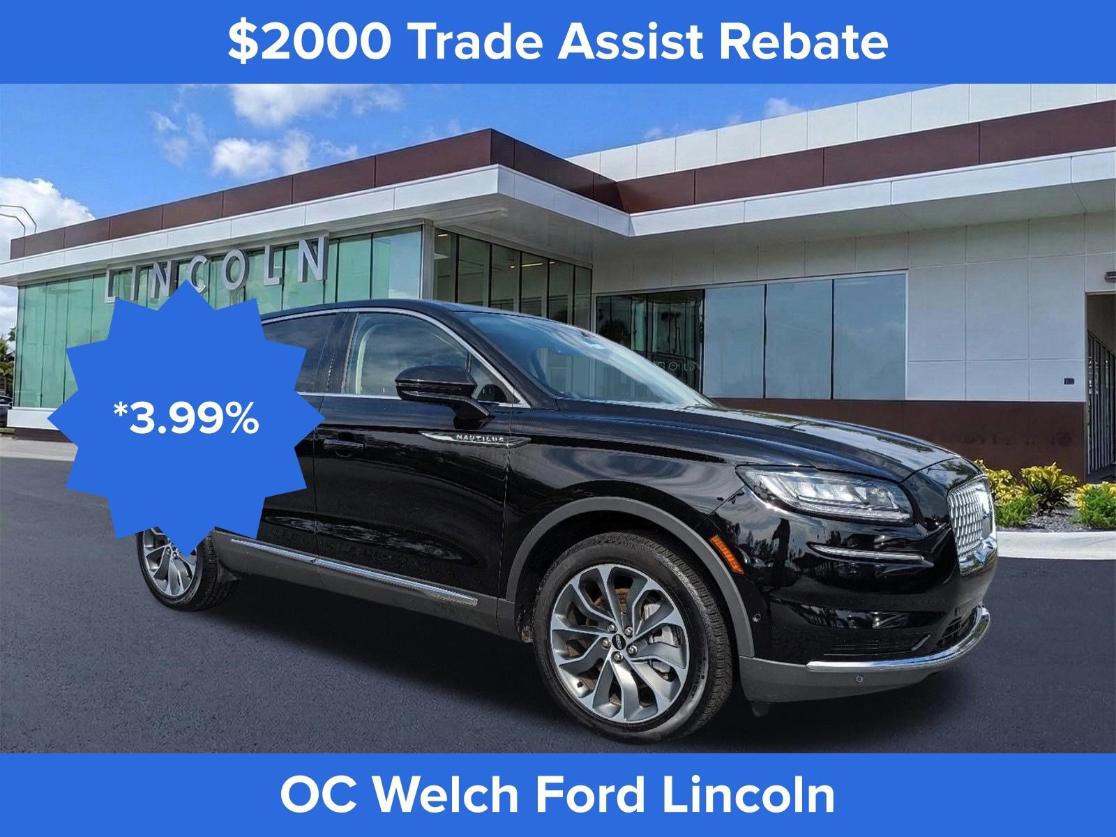 Certified 2023 Lincoln Nautilus Reserve w/ Equipment Group 201A image 3