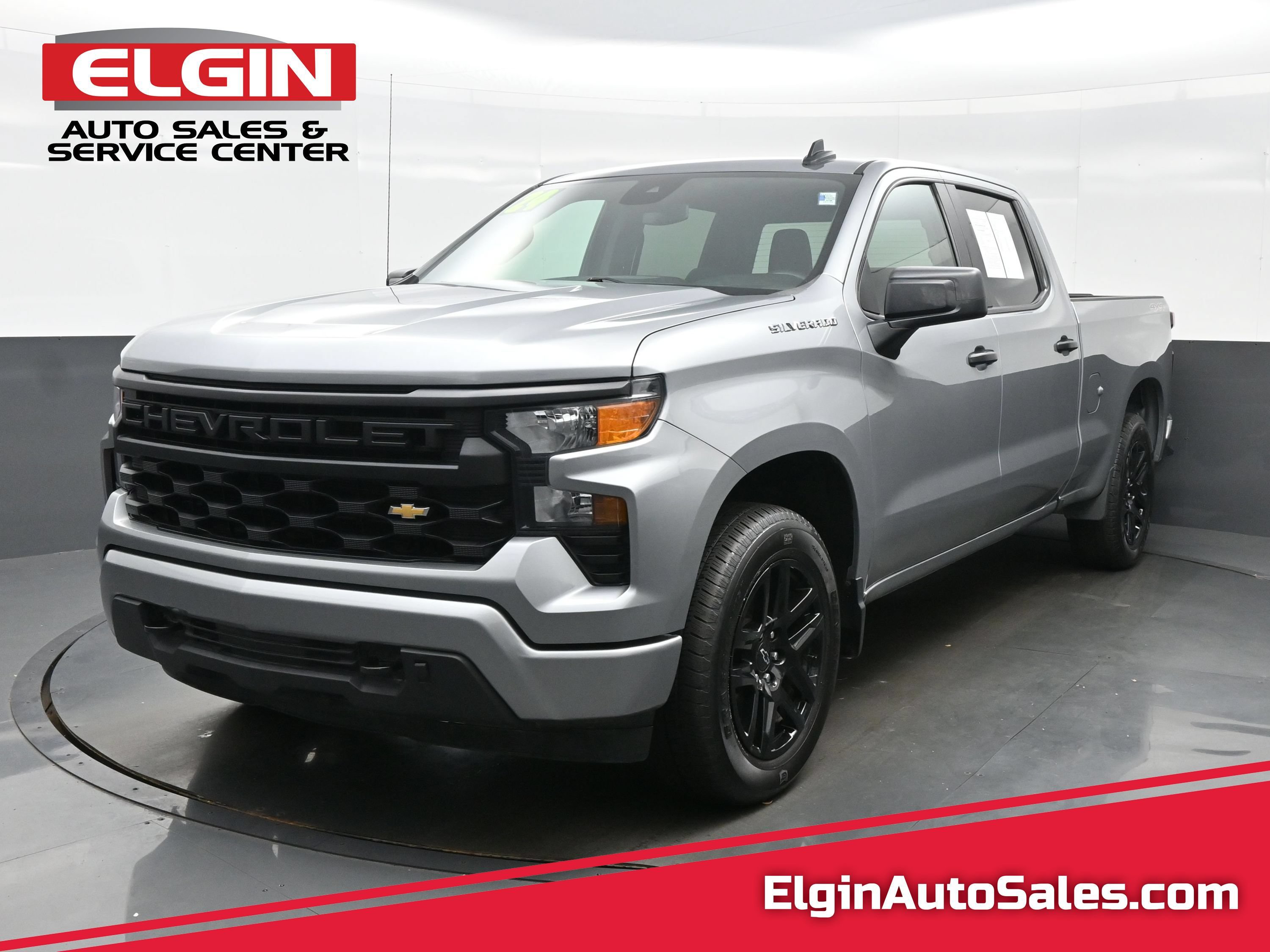 Used 2024 Chevrolet Silverado 1500 Custom AWD/4WD image 1
