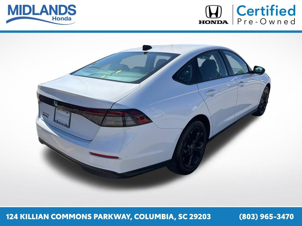 Certified 2025 Honda Accord SE image 7