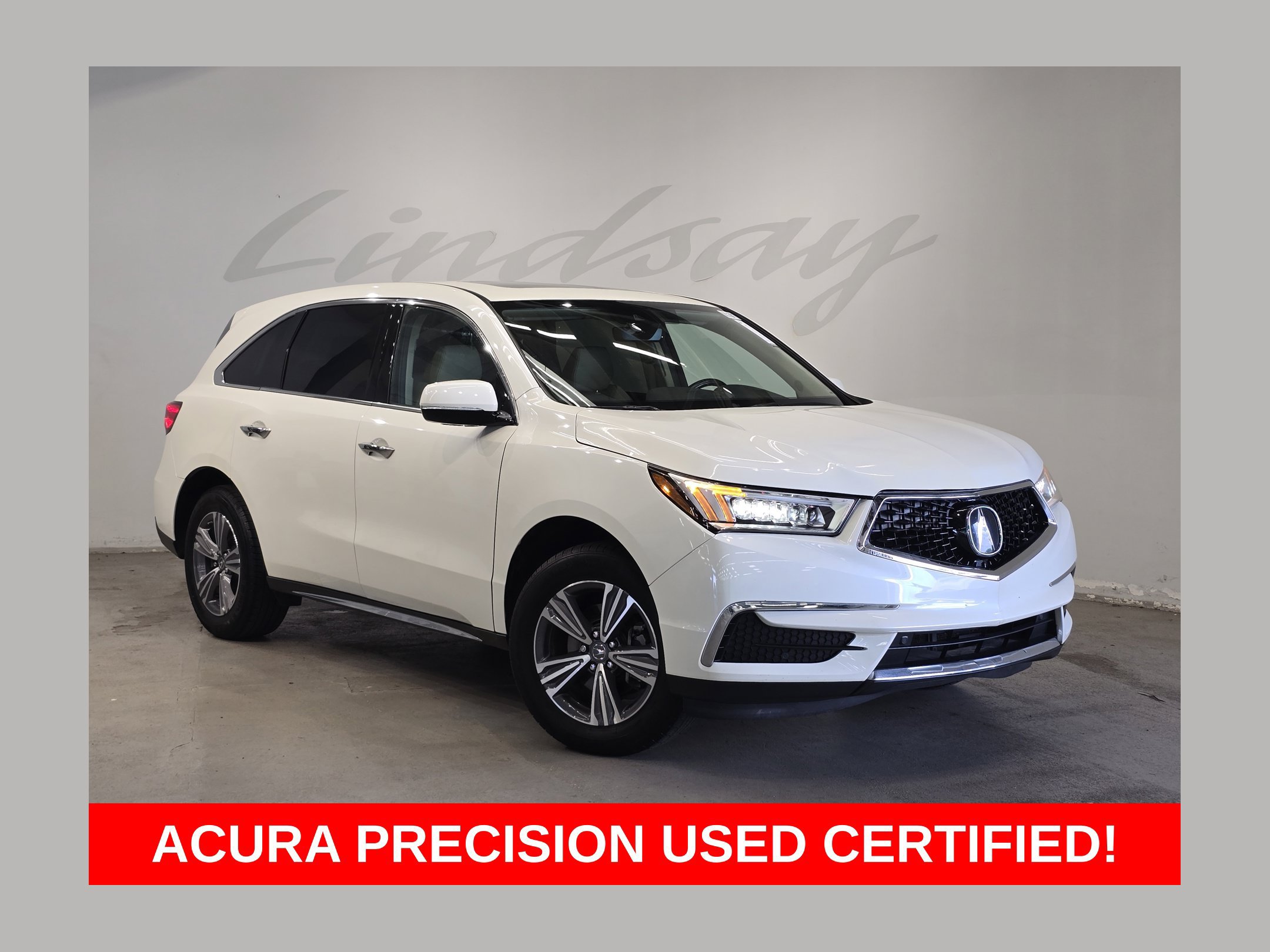 Certified 2019 Acura MDX SH-AWD