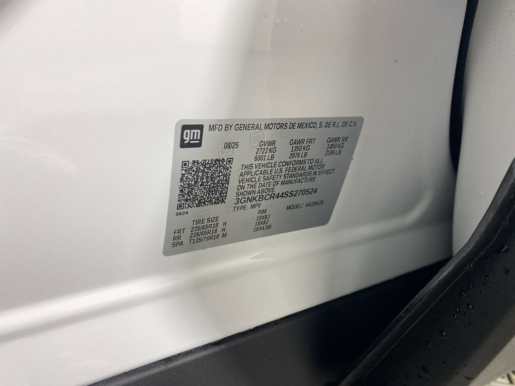 Certified 2025 Chevrolet Blazer LT w/ LPO, Cargo Package image 33