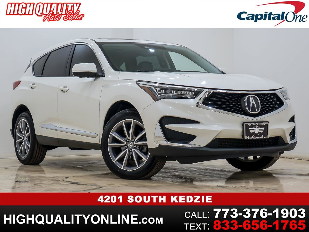 Used 2019 Acura RDX AWD w/ Technology Package