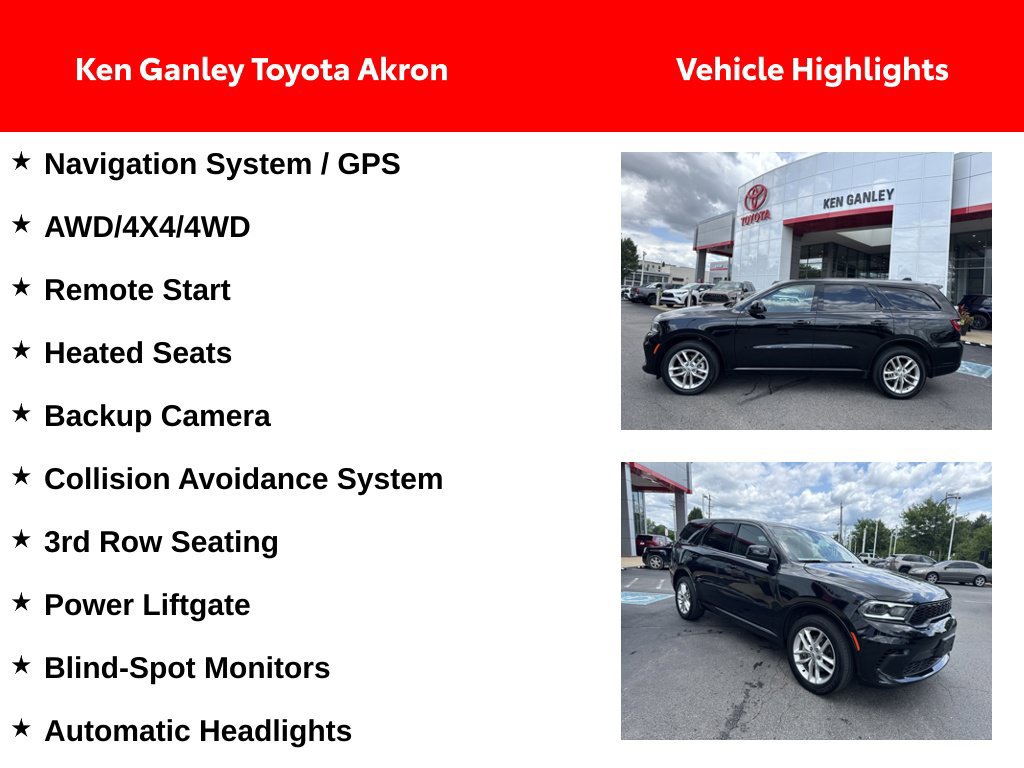 Used 2026 Dodge Durango GT AWD/4WD image 2