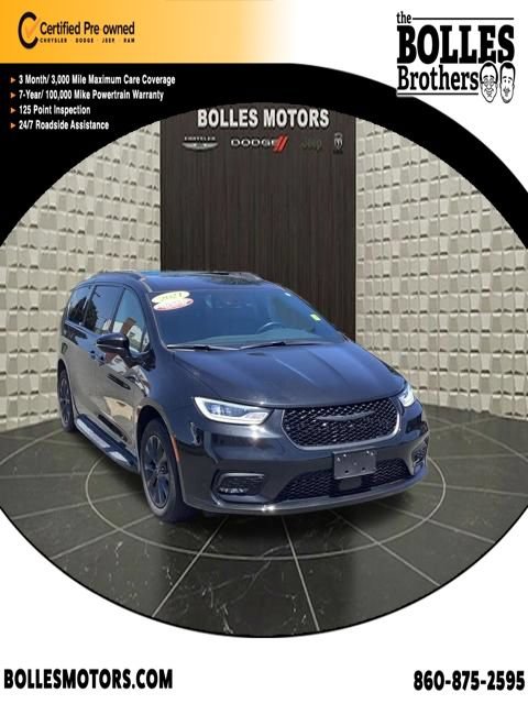 Certified 2021 Chrysler Pacifica Touring-L w/ S Appearance Package AWD/4WD image 1