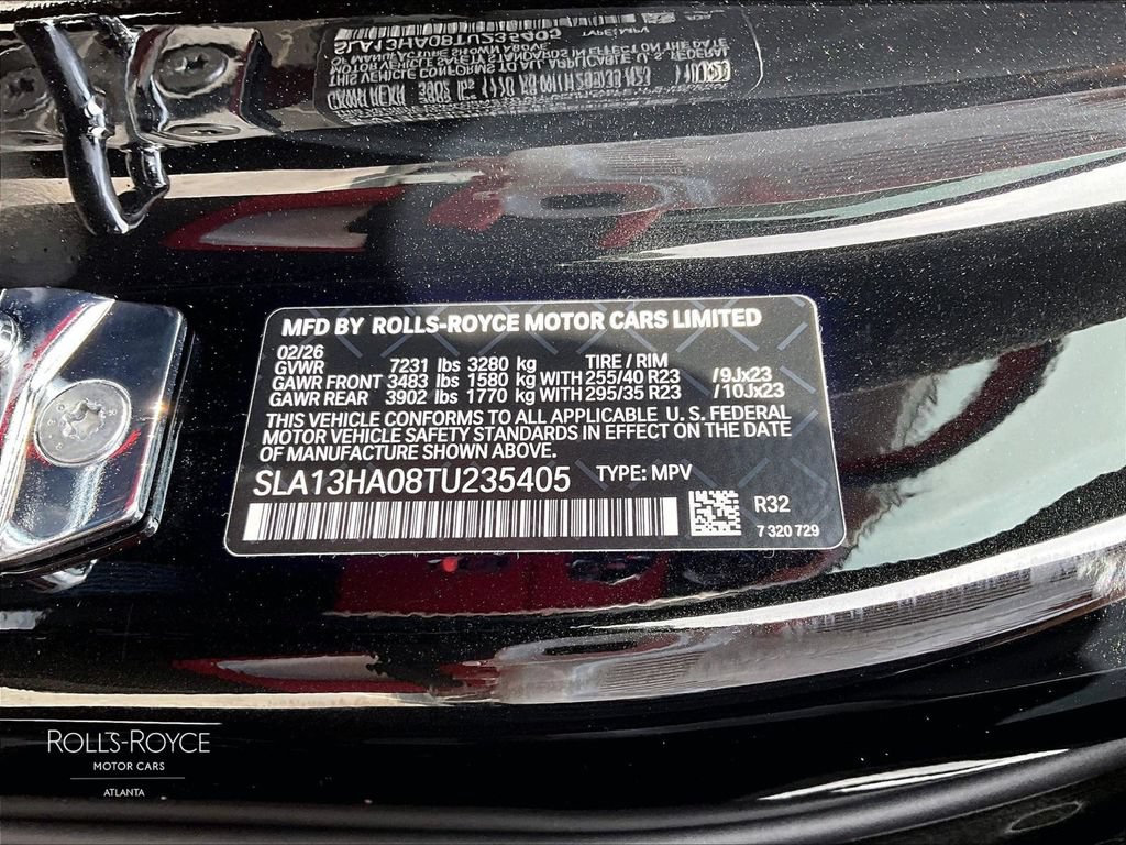 Certified 2026 Rolls-Royce Cullinan AWD/4WD image 27