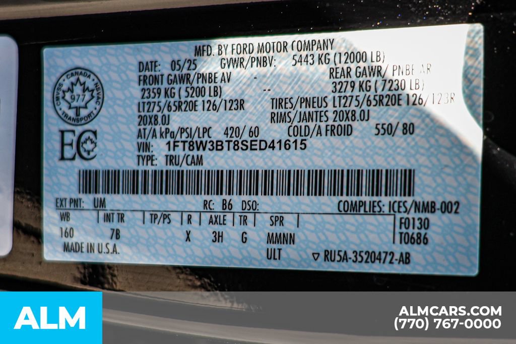 Used 2025 Ford F350 Platinum AWD/4WD image 61
