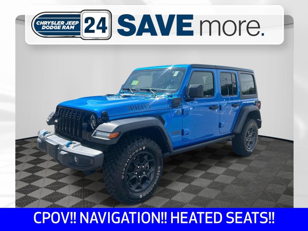 Certified 2023 Jeep Wrangler Unlimited w/ Cold Weather Group